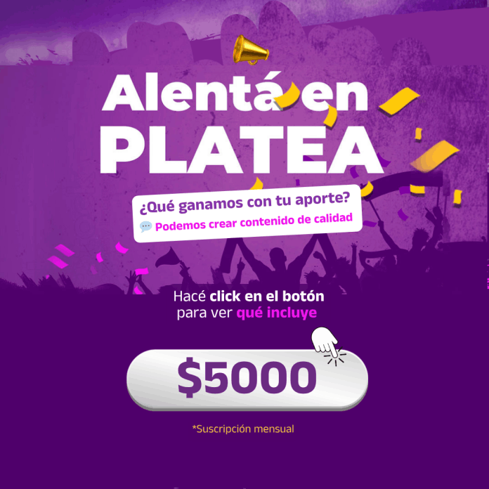 ¡Sumate a la Hinchada! Alentá en PLATEA